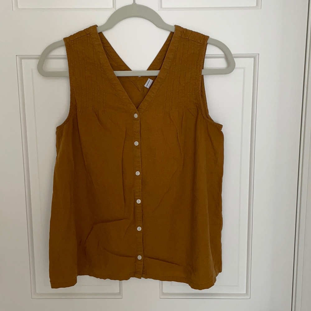 Old Navy Linen Blend Tank